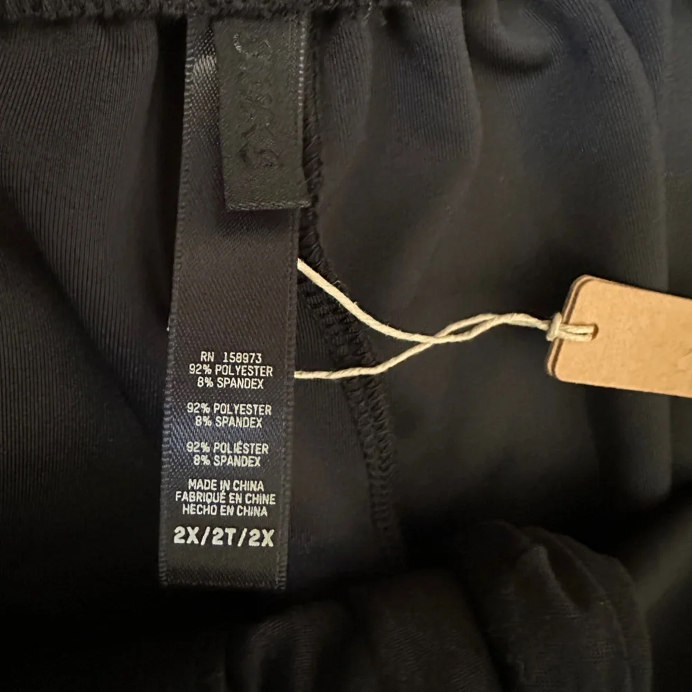 SKIMS NWT Straight Leg Striped Track Pant SIZE 2X Straight Leg Sporty Pleat - Picture 8 of 11